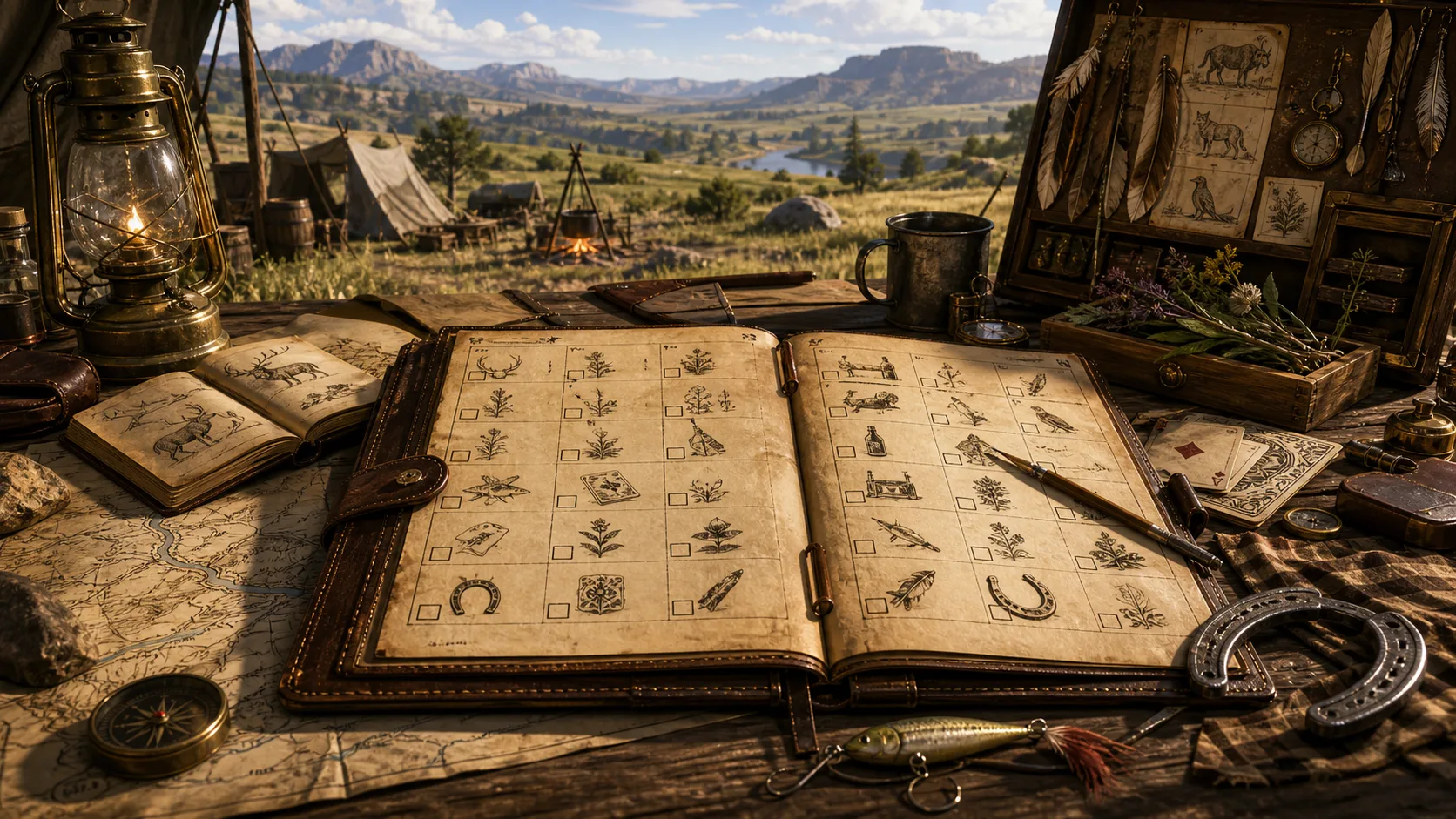 RDR2 章节与 100% 专题：营地、荣誉、狩猎、挑战与尾声